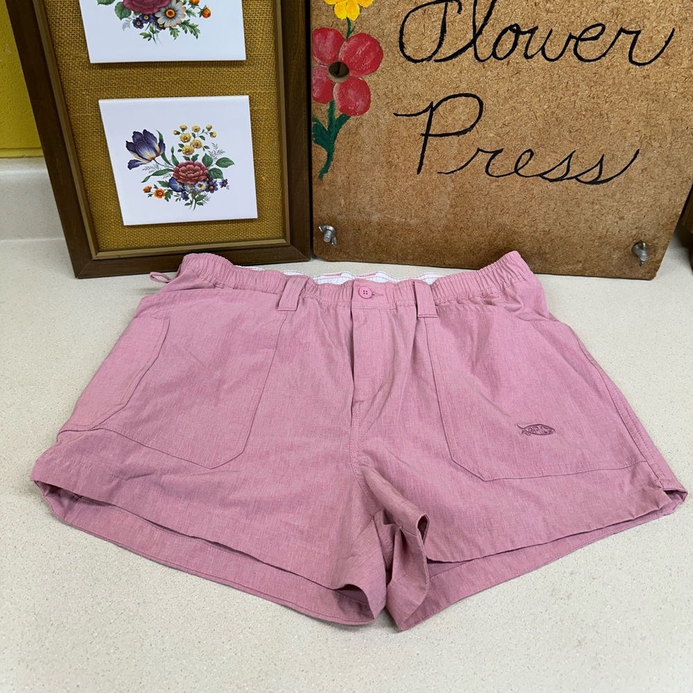 AFTCO Women's Pink Cargo Shorts Size 12
